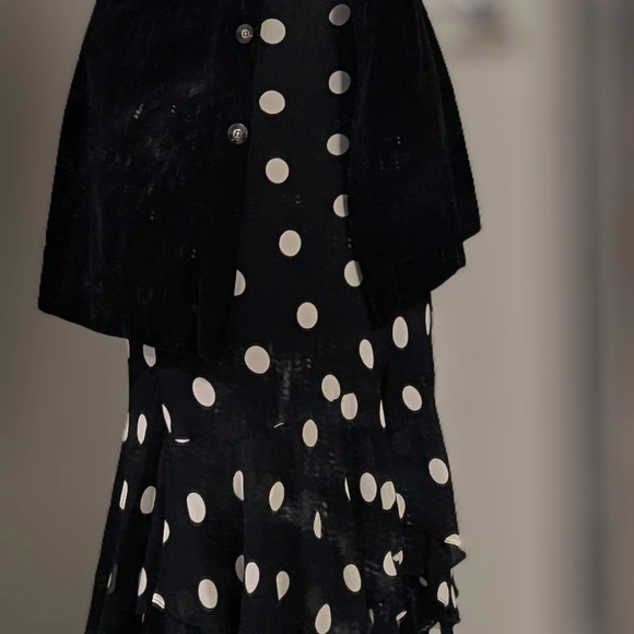 Lola Black and Ivory Dress 8 - Picture 6 of 8